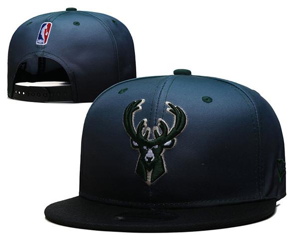 Milwaukee Bucks Finals Stitched Snapback Hats 0016